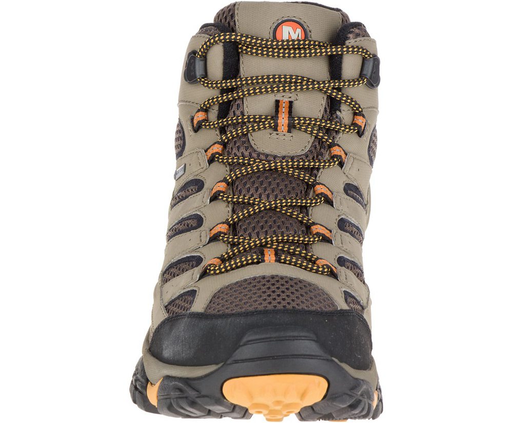 Merrell Hiking Boots Brown - Moab 2 Mid GORE-TEX® - Mens 28DSQHXTV